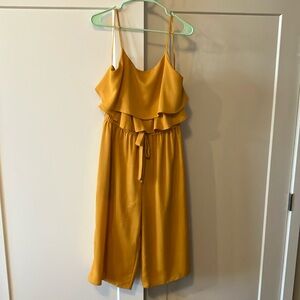 Elegant Mustard Jumpsuit